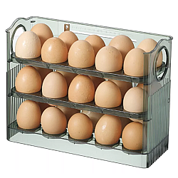 Recipient pe 3 nivele pentru depozitare oua
