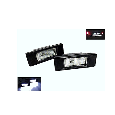 Set 2 x lampi numar LED  Citroen C2 C3 C4 C5 C6 C8