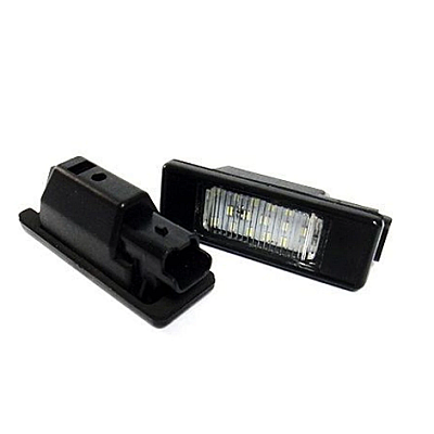 Set 2 x lampi numar LED  Citroen C2 C3 C4 C5 C6 C8