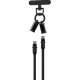 Cablu de date USB C PD 60W cu curea  si conexiune magnetica Andowl Q SJ16A Cablu de date USB C PD 60W cu curea  si conexiune magnetica Andowl Q SJ16A