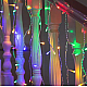 Instalatie 30 metri MULTICOLOR 1200 LED tip turturi franjuri Instalatie 30 metri MULTICOLOR 1200 LED tip turturi franjuri