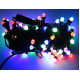Instalatie liniara 100 LED 9m lumineaza intermitent MULTICOLOR Instalatie liniara 100 LED 9m lumineaza intermitent MULTICOLOR
