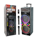 Boxa portabila JQS9033 putere 20000W PMPO Bass Boost RGB 2 microfoane 2 x 10inch Boxa portabila JQS9033 putere 20000W PMPO Bass Boost RGB 2 microfoane 2 x 10inch