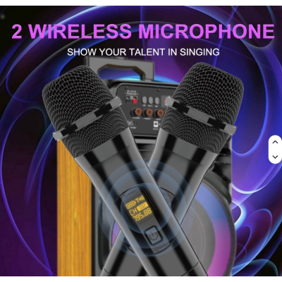 Boxa portabila JQS9033 putere 20000W PMPO Bass Boost RGB 2 microfoane 2 x 10inch Boxa portabila JQS9033 putere 20000W PMPO Bass Boost RGB 2 microfoane 2 x 10inch
