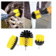 Set 3 perii pentru curatare universale cu adaptor pentru bormasina galbene Set 3 perii pentru curatare universale cu adaptor pentru bormasina galbene