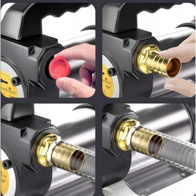 Pompa auto electrica pentru combustibil si ulei 12V de 40-45l/min Pompa auto electrica pentru combustibil si ulei 12V de 40-45l/min
