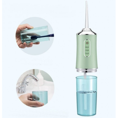Irigator Bucal Portabil Dus Oral cu Acumulator Andowl QCY66  Irigator Bucal Portabil Dus Oral cu Acumulator Andowl QCY66