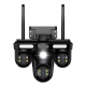 Camera de Supraveghere Conexiune WIFI 3 Lentile 12 MP Vedere Panoramica Night vision Camera de Supraveghere Conexiune WIFI 3 Lentile 12 MP Vedere Panoramica Night vision