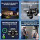 Camera de Supraveghere Conexiune WIFI 3 Lentile 12 MP Vedere Panoramica Night vision Camera de Supraveghere Conexiune WIFI 3 Lentile 12 MP Vedere Panoramica Night vision