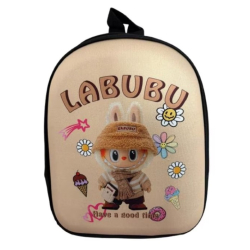 Ghiozdanel pentru copii cu un compartiment maro deschis