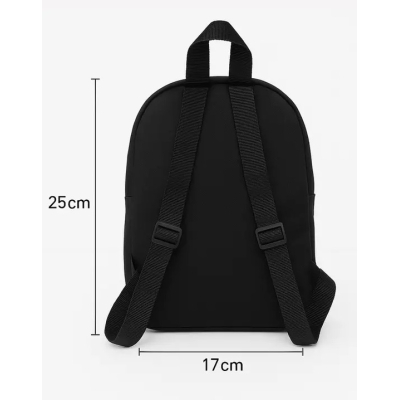 Ghiozdanel pentru copii cu un compartiment ROZ