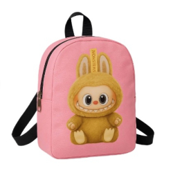 Ghiozdanel pentru copii cu un compartiment ROZ