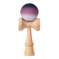 Jucarie Interactiva Kendama din Lemn 18 cm model Gradient siliconata MOV
