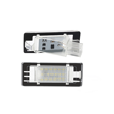 Set 2 x lampi numar LED ZL-II04 LED Dacia Duster 2010+