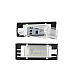 Set 2 x lampi numar LED ZL-II04 LED Dacia Duster 2010+