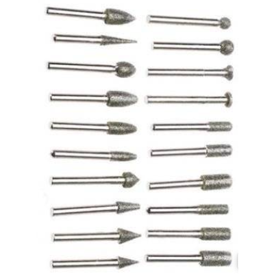 Set 20 Freze Diamantate BIAX MARI 6mm Set 20 Freze Diamantate BIAX MARI 6mm