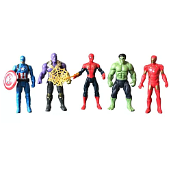 UB Set 5 figurine tip super eroi Avengers 15 cm