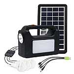 Kit Solar GDPlus GD-8080 portabil cu 3 becuri HA