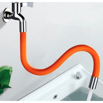 Set 2 x Prelungitor Flexibil Tip Furtun pentru Robinet 50 CM Set 2 x Prelungitor Flexibil Tip Furtun pentru Robinet 50 CM