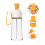 Sticla cu picurator pentru ulei otet si sosuri 550 ml alb-galben Sticla cu picurator pentru ulei otet si sosuri 550 ml alb-galben