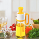 Sticla cu picurator pentru ulei otet si sosuri 550 ml alb-galben Sticla cu picurator pentru ulei otet si sosuri 550 ml alb-galben