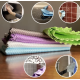 Set 5 Lavete microfibra reutilizabile 40x30 cm super-absorbante Set 5 Lavete microfibra reutilizabile 40x30 cm super-absorbante
