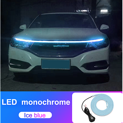 UB Banda Led pentru Capota Masinii cu Aplicatie 180cm ICE BLUE