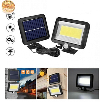 Lampa LED cu panou solar si senzor de miscare 1 CASETA COB