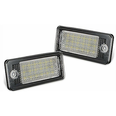 Set de 2 Lampi numar LED pentru Audi A3  S3  A4 B7 S4 B7  RS4 B7  A6 C6  RS6 C6  A5