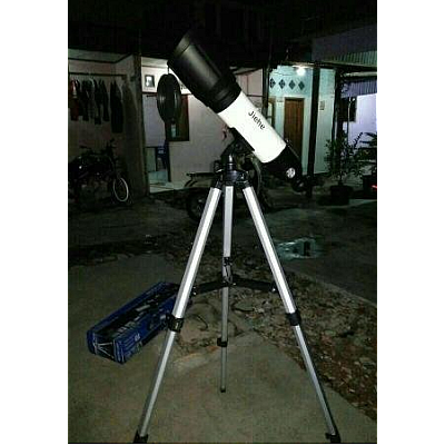 Telescop 500 x 80 mm cu refractie astronomica inalta definitie