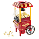 Aparat de popcorn tip Carucior cu 2 roti Old Fashioned