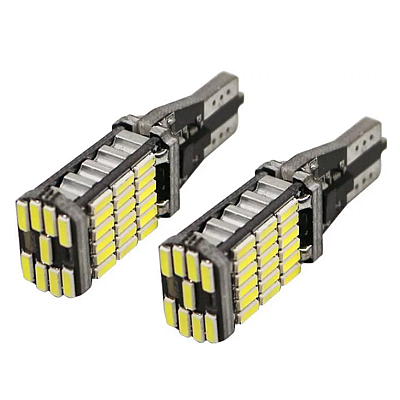 Set 2 x Becuri auto LED SMD T15 16W Canbus