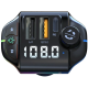 Modulator Fm auto Rgb ZTB-A10 - 20W Negru Modulator Fm auto Rgb ZTB-A10 - 20W Negru