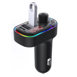 Modulator FM C12 Bluetooth Rgb 3.1A+Type C Modulator FM C12 Bluetooth Rgb 3.1A+Type C