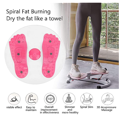 Disc rotativ de fitness cu corzi elastice