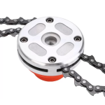 Cap tambur Portocaliu cu lant pentru motocoasa universal Cap tambur Portocaliu cu lant pentru motocoasa universal