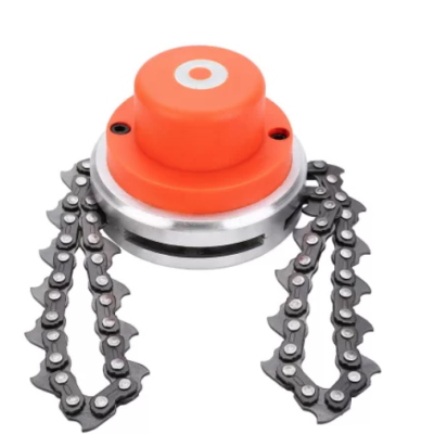 Cap tambur Portocaliu cu lant pentru motocoasa universal Cap tambur Portocaliu cu lant pentru motocoasa universal