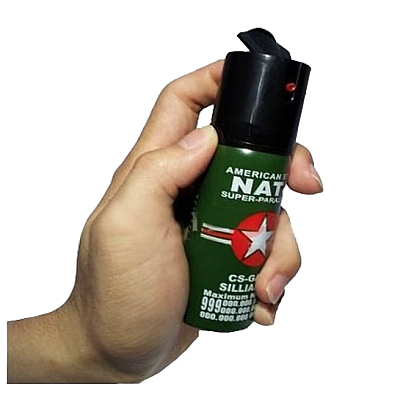 Spray NATO 110 ml cu HUSA paralizant propulsie jet 