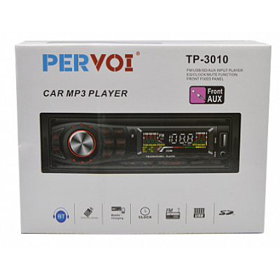 Radio MP3 auto TP3010 Pervoi cu functie Bluetooth Usb telecomanda card aux 12V