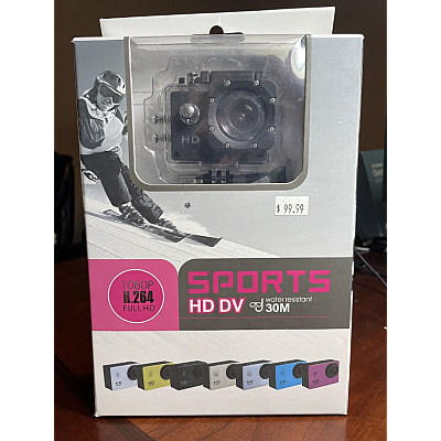 Camera Video Sport HD Rezistenta la Apa Full HD 1080P