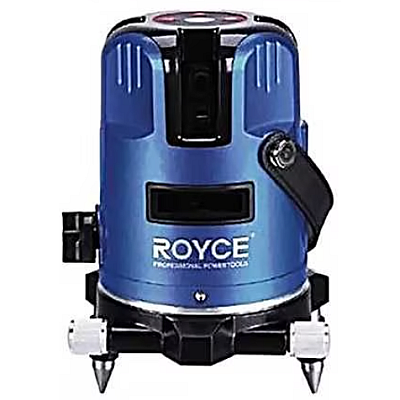 Nivela laser cu 5 linii  rotativa 360 10 metri arie de acoperire Rll V5 Royce