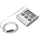 Termometru pentru carne cu afisaj si temporizator 0 250 grade C Termometru pentru carne cu afisaj si temporizator 0 250 grade C
