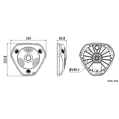 Camera supraveghere VR CAM 360 grade panoramica