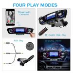 Modulator Fm Functie De Incarcare Telefon Bluetooth Handsfree Compatibilitate Universal Negru Modulator Fm Functie De Incarcare Telefon Bluetooth Handsfree Compatibilitate Universal Negru