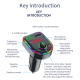 Modulator Mp3 Fm Auto F6 functie Bluetooth cu USB Modulator Mp3 Fm Auto F6 functie Bluetooth cu USB