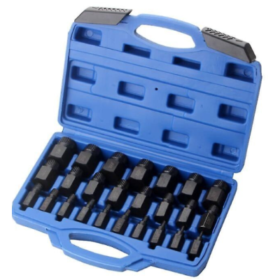 Trusa 25 piese extractoare suruburi Albastra Trusa 25 piese extractoare suruburi Albastra