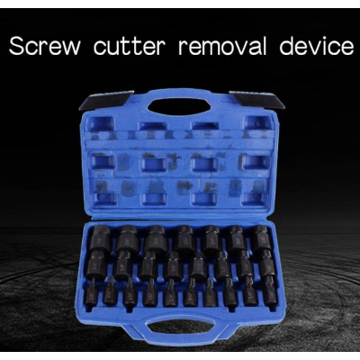 Trusa 25 piese extractoare suruburi Albastra Trusa 25 piese extractoare suruburi Albastra