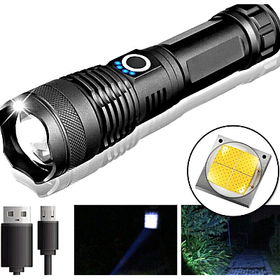 Lanterna ULTRA LED SLJ X71 10W  P50 Incarcare USB Acumulator 18650