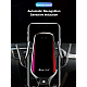 Suport Auto NEGRU R1 Senzor Incarcare Fast Charge Wireless