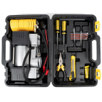 Compresor auto 12V cu trusa completa pentru pene si avarii Compresor auto 12V cu trusa completa pentru pene si avarii